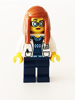 LEGO Minifigure-Professor Christina Hydron-Ultra Agents-UAGT017-Creative Brick Builders
